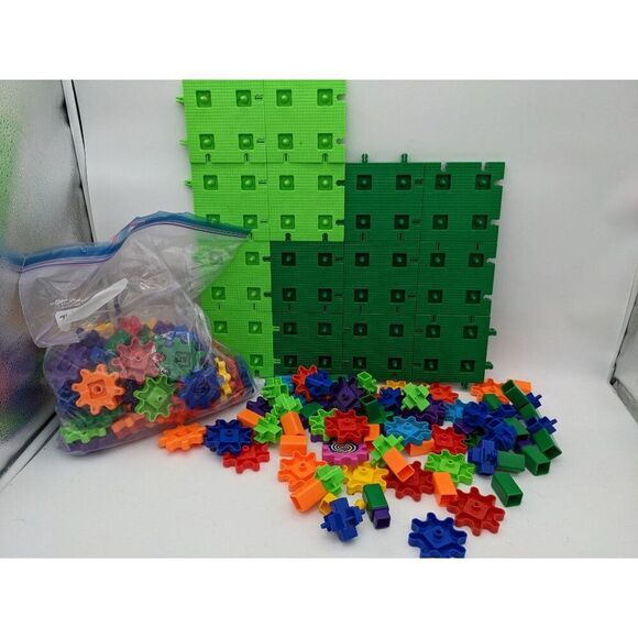 Learning Resources Gears! Building Set 150+ Pieces Bright Colors STEM Toy - Picture 5 of 5